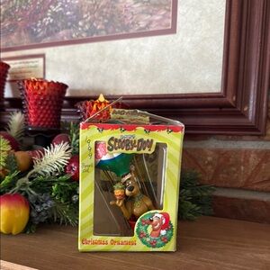 1999 Cartoon Network Scooby-Doo Christmas Hot Air Balloon Ornament Collectible